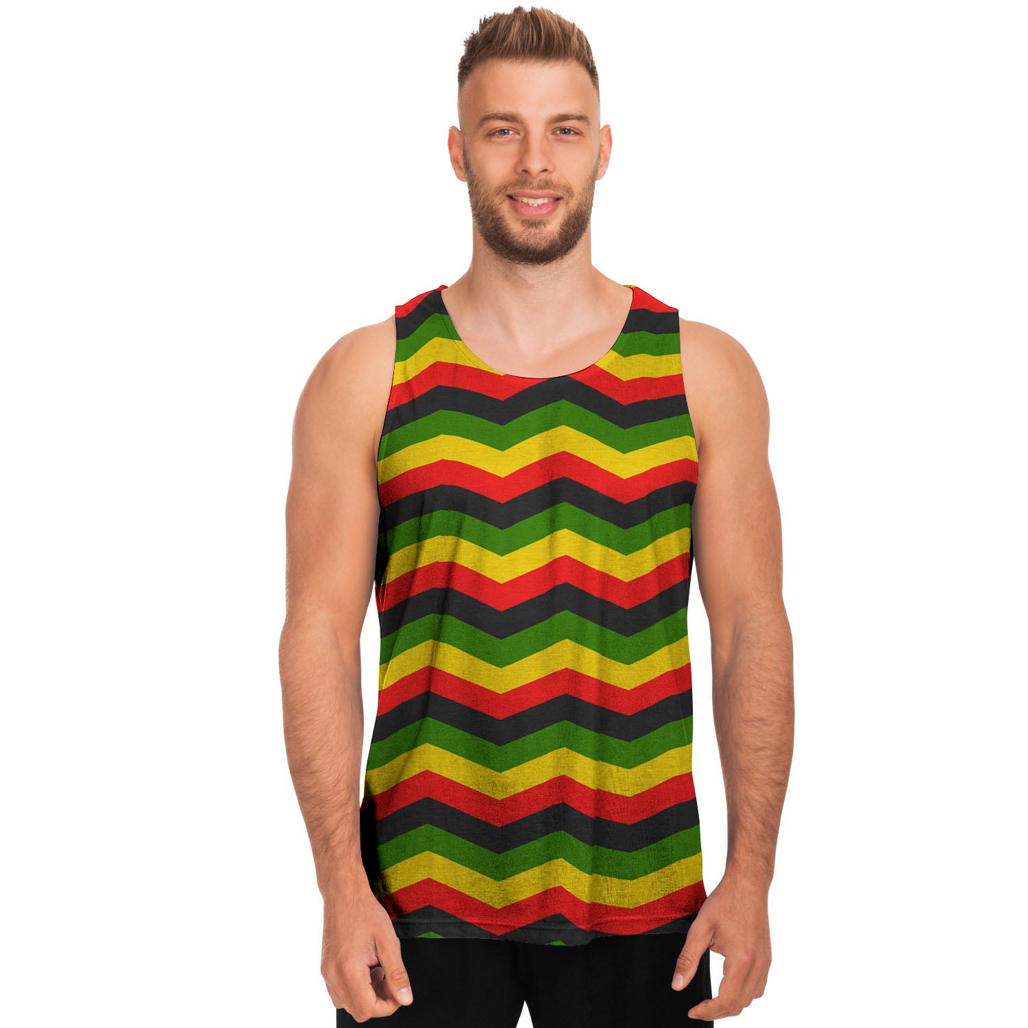 Jamaica Reggae Rasta Men's Tank Tops-grizzshop