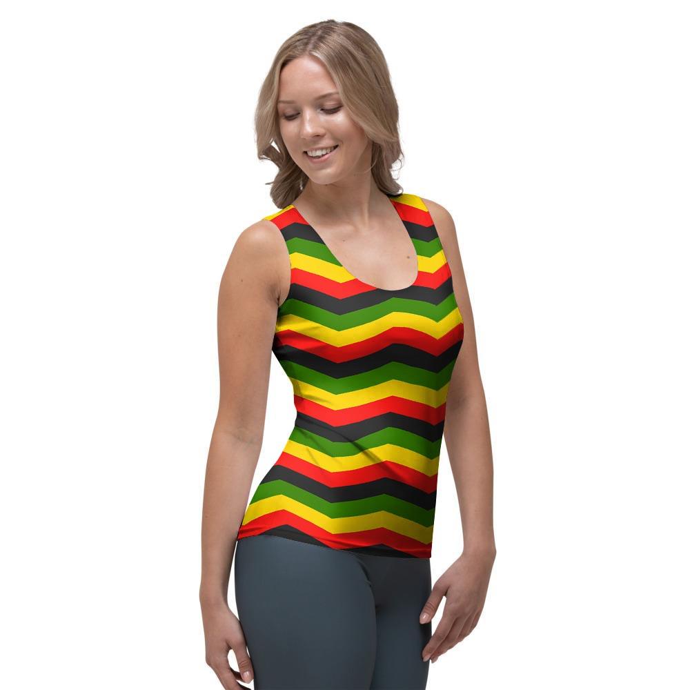 Jamaica Reggae Rasta Women's Tank Top-grizzshop