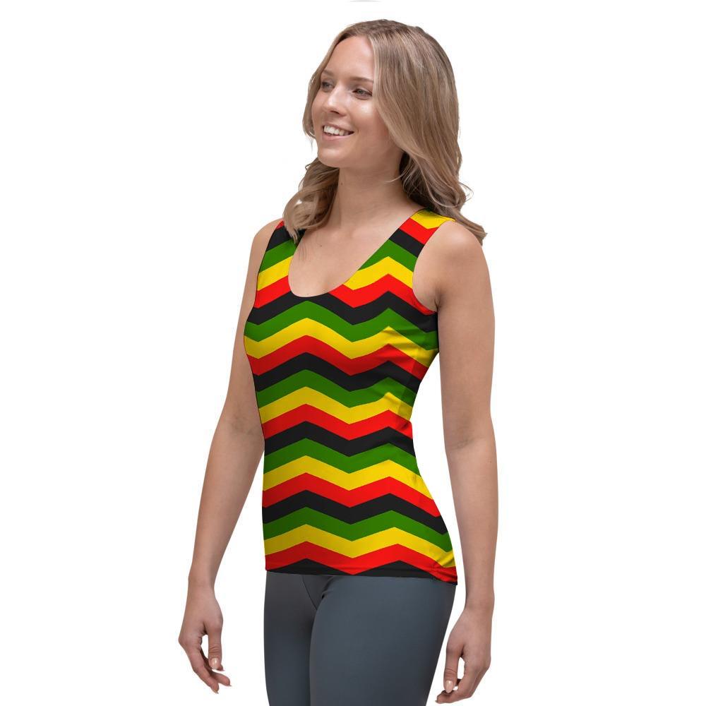 Jamaica Reggae Rasta Women's Tank Top-grizzshop