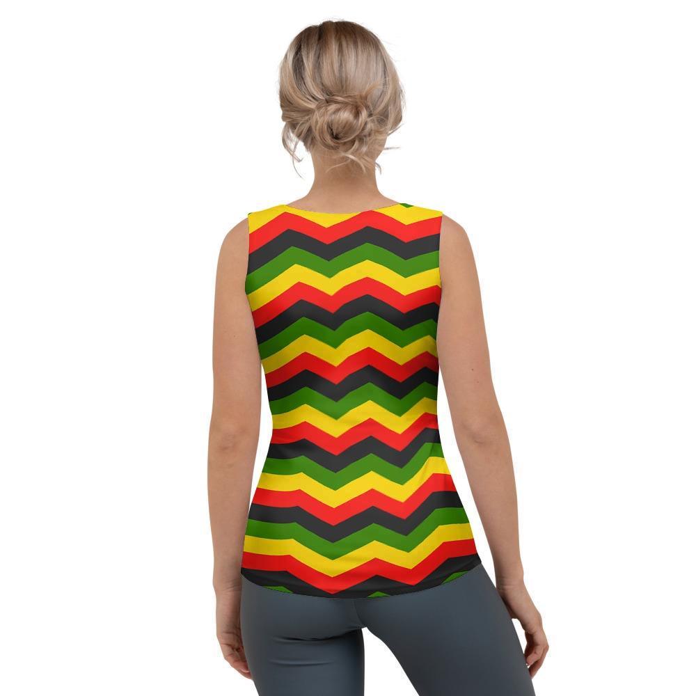 Jamaica Reggae Rasta Women's Tank Top-grizzshop