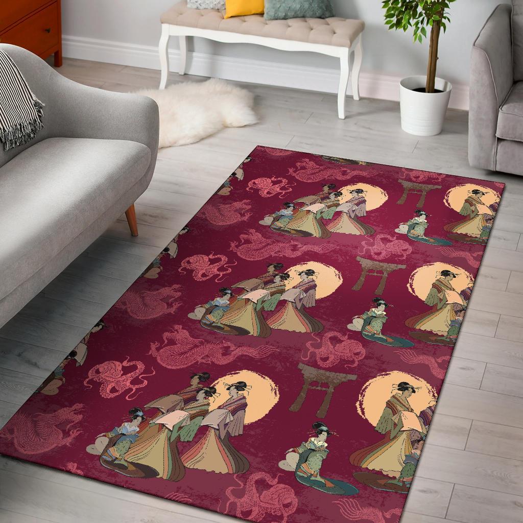 Grandma Nana Pattern Print Floor Mat
