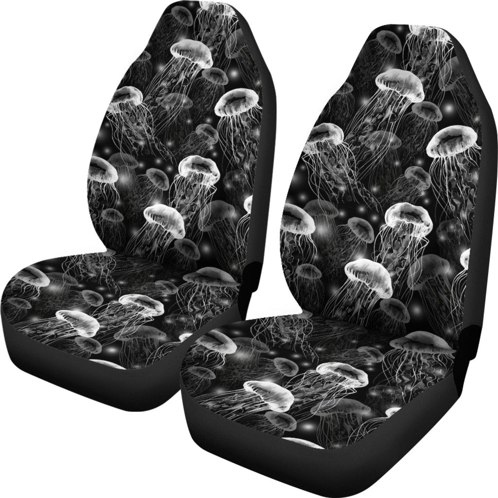 Jellyfish Pattern Print Universal Fit Car Seat Cover-grizzshop