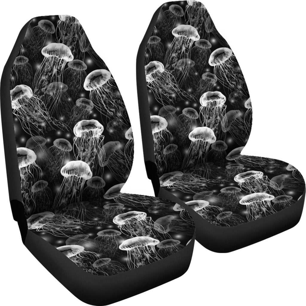 Jellyfish Pattern Print Universal Fit Car Seat Cover-grizzshop