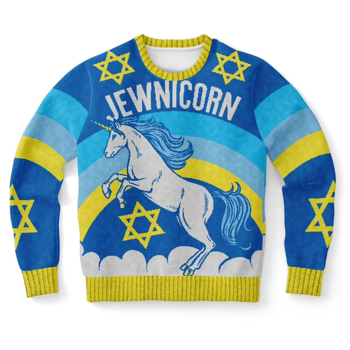 Star of david ugly sweater sale