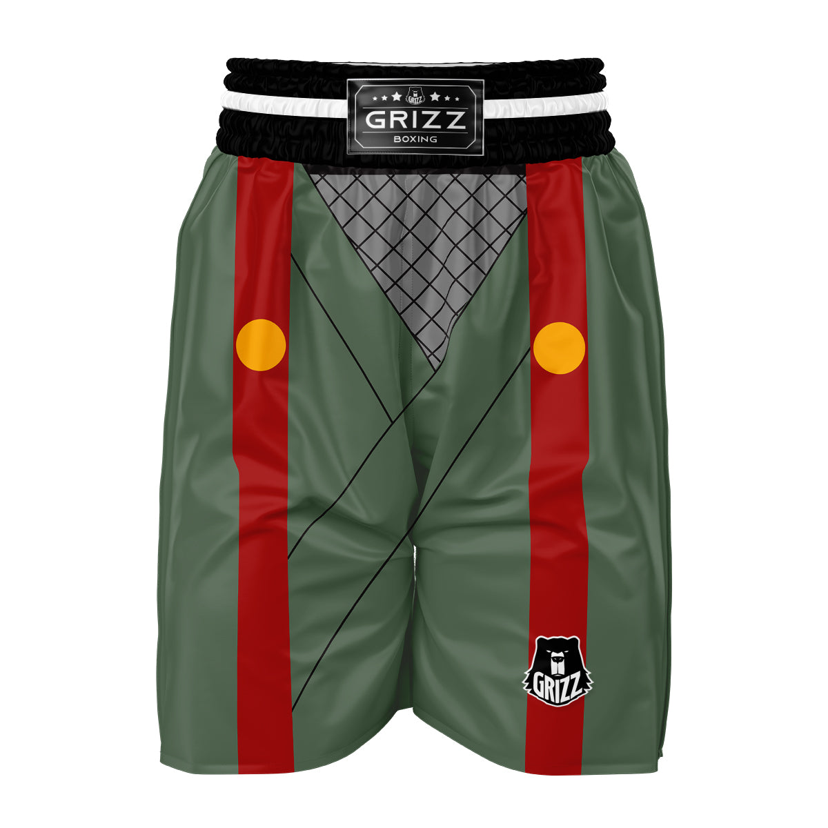 Jiraiya Legendary Sannin Boxing Shorts-grizzshop