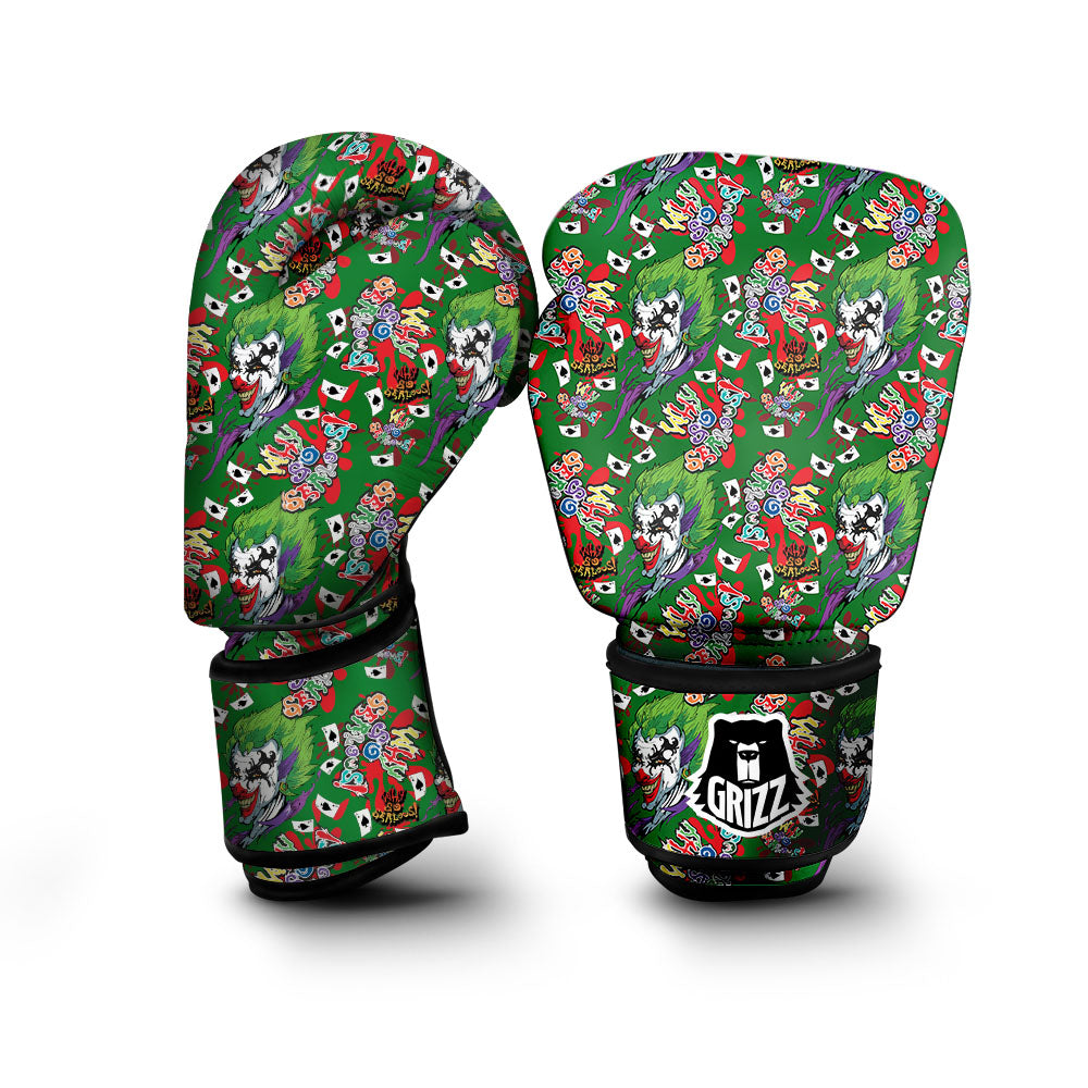 Joker Why So Serious Colorful Print Pattern Boxing Gloves-grizzshop