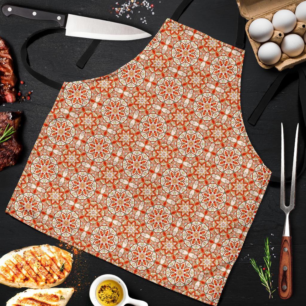 Keleidoscope Print Pattern Men's Apron-grizzshop