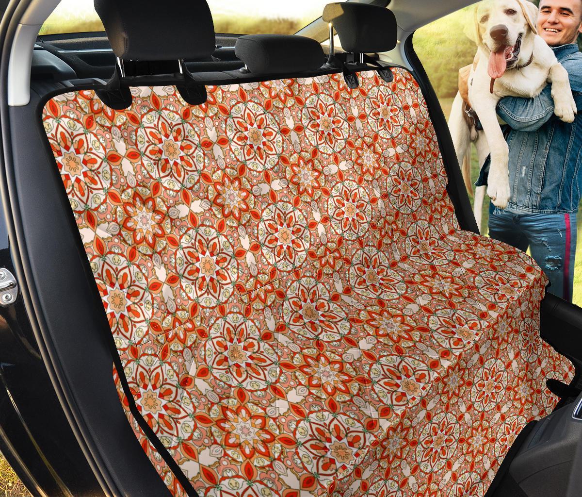 Keleidoscope Print Pattern Pet Car Seat Cover-grizzshop