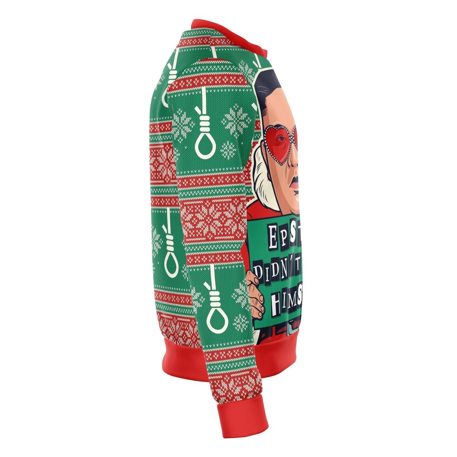 Kim Jong Un Epstein Didn't Kill Himself Christmas Ugly Sweater-grizzshop
