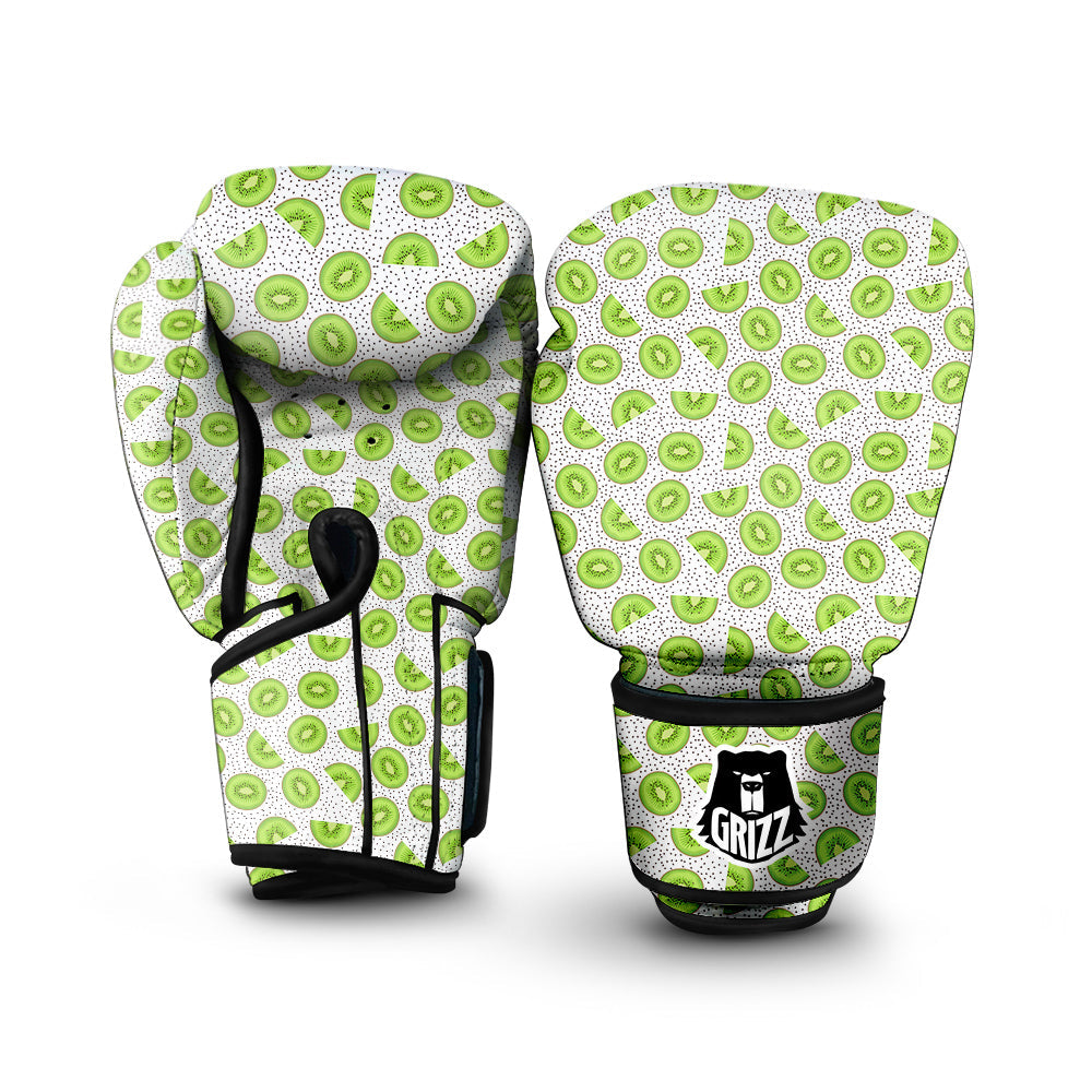 Kiwi Cute Print Pattern Boxing Gloves-grizzshop