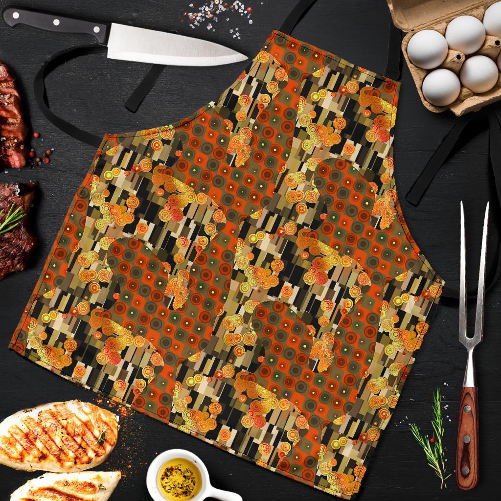 Klimt Print Pattern Men's Apron-grizzshop