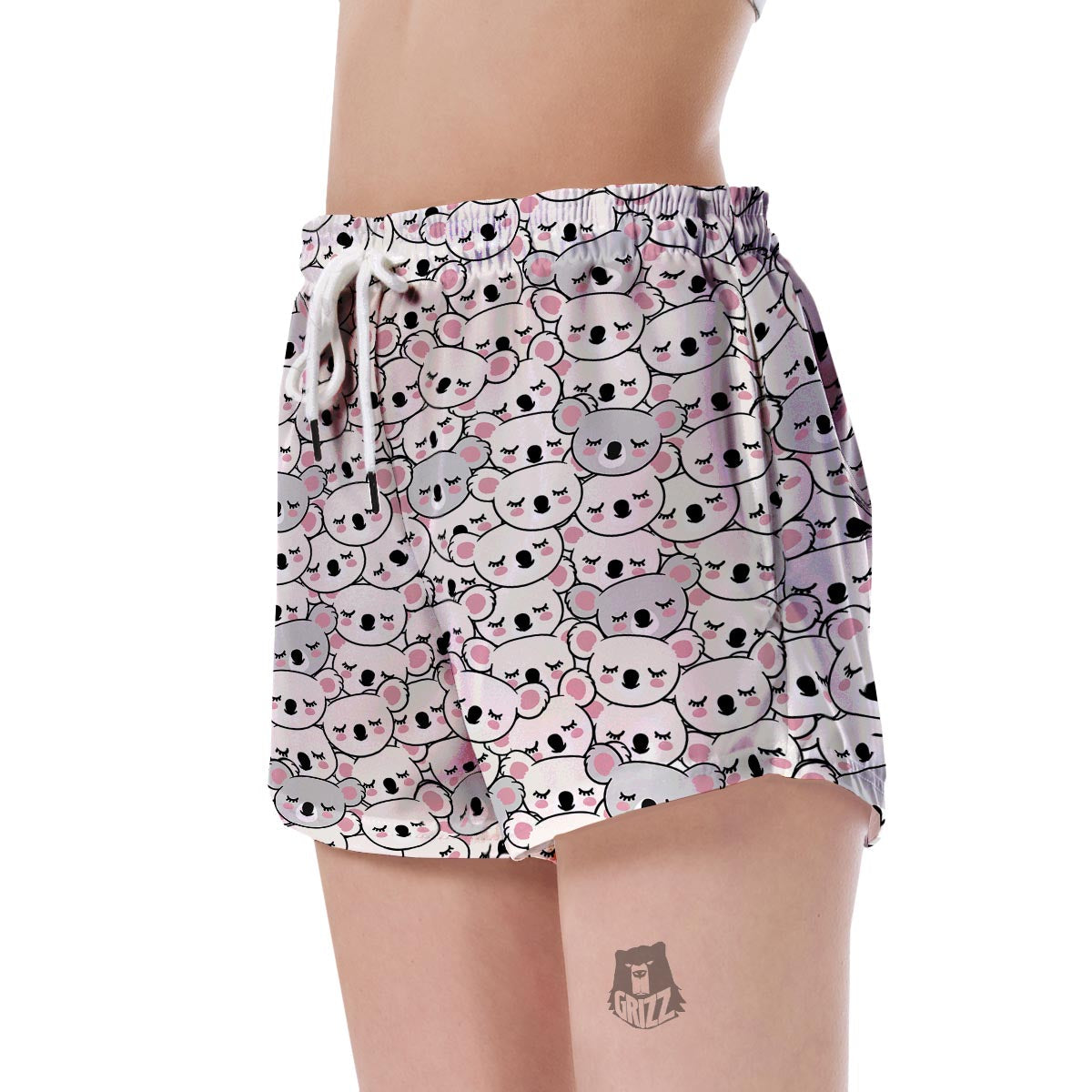 Koala Print Pattern Women's Shorts-grizzshop