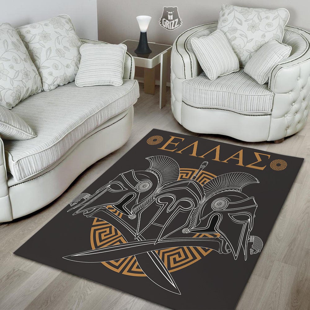 Labe Spartan Molon Print Floor Mat-grizzshop