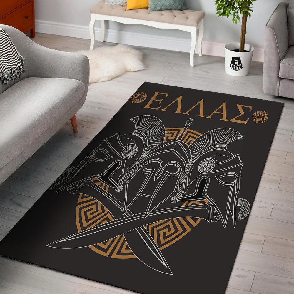 Labe Spartan Molon Print Floor Mat-grizzshop
