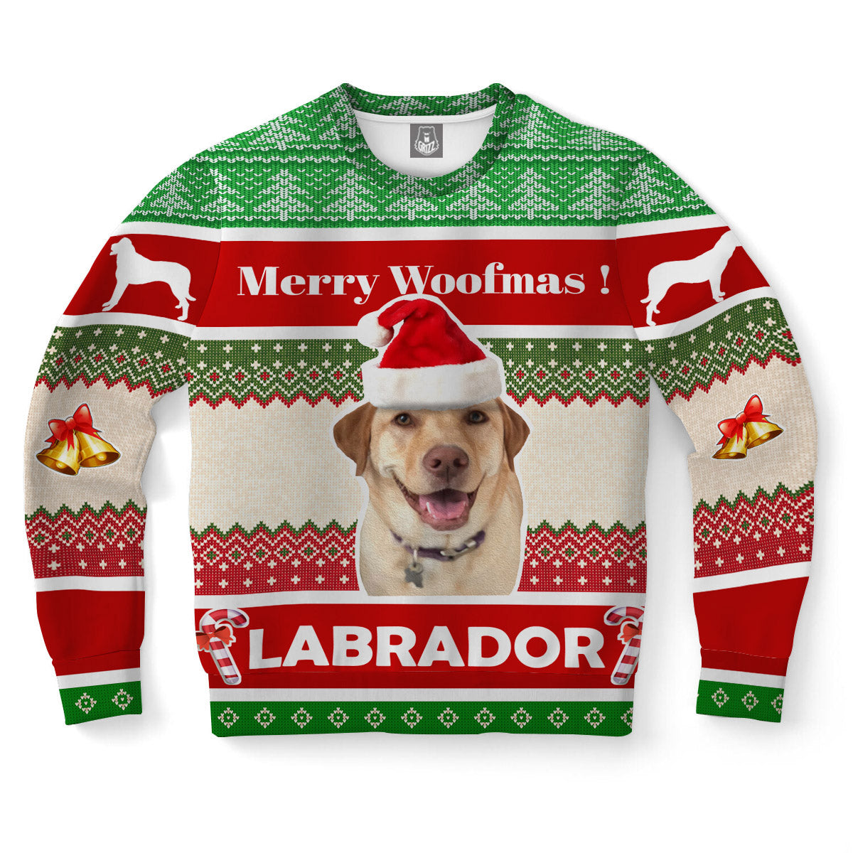 Labrador Retriever Dog Ugly Christmas Sweater-grizzshop