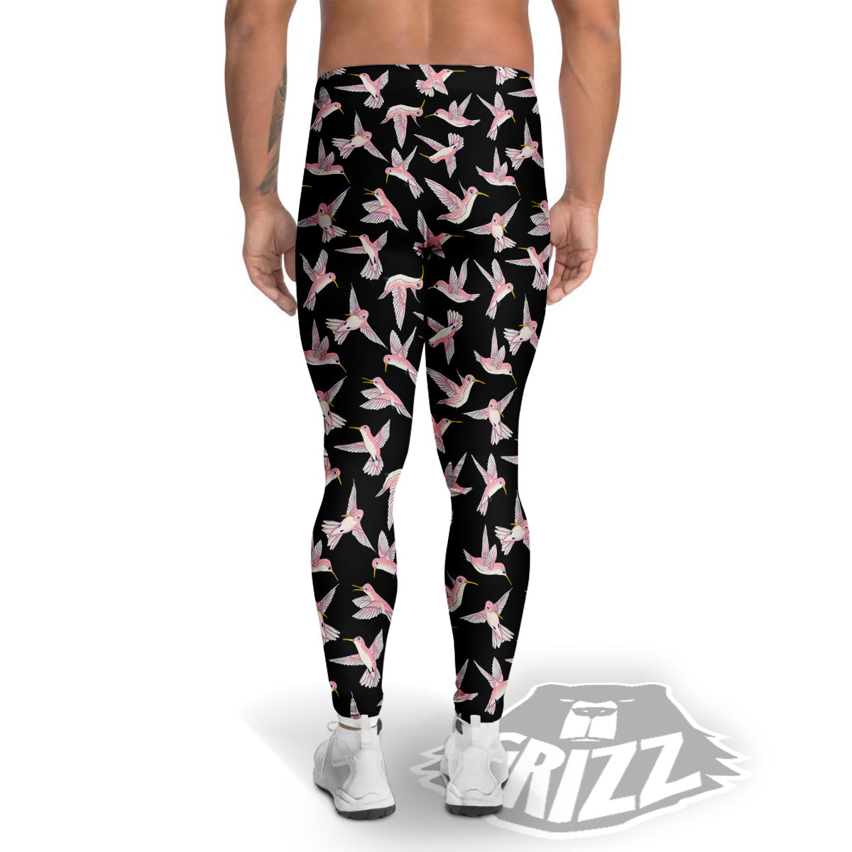 Ladybird Cute Print Pattern Men's Leggings-grizzshop