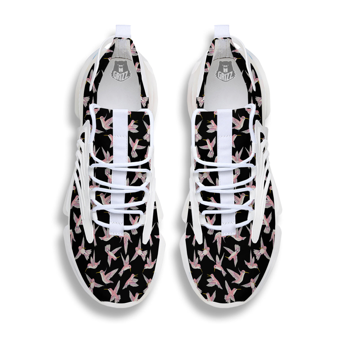 Ladybird Cute Print Pattern White Gym Shoes-grizzshop