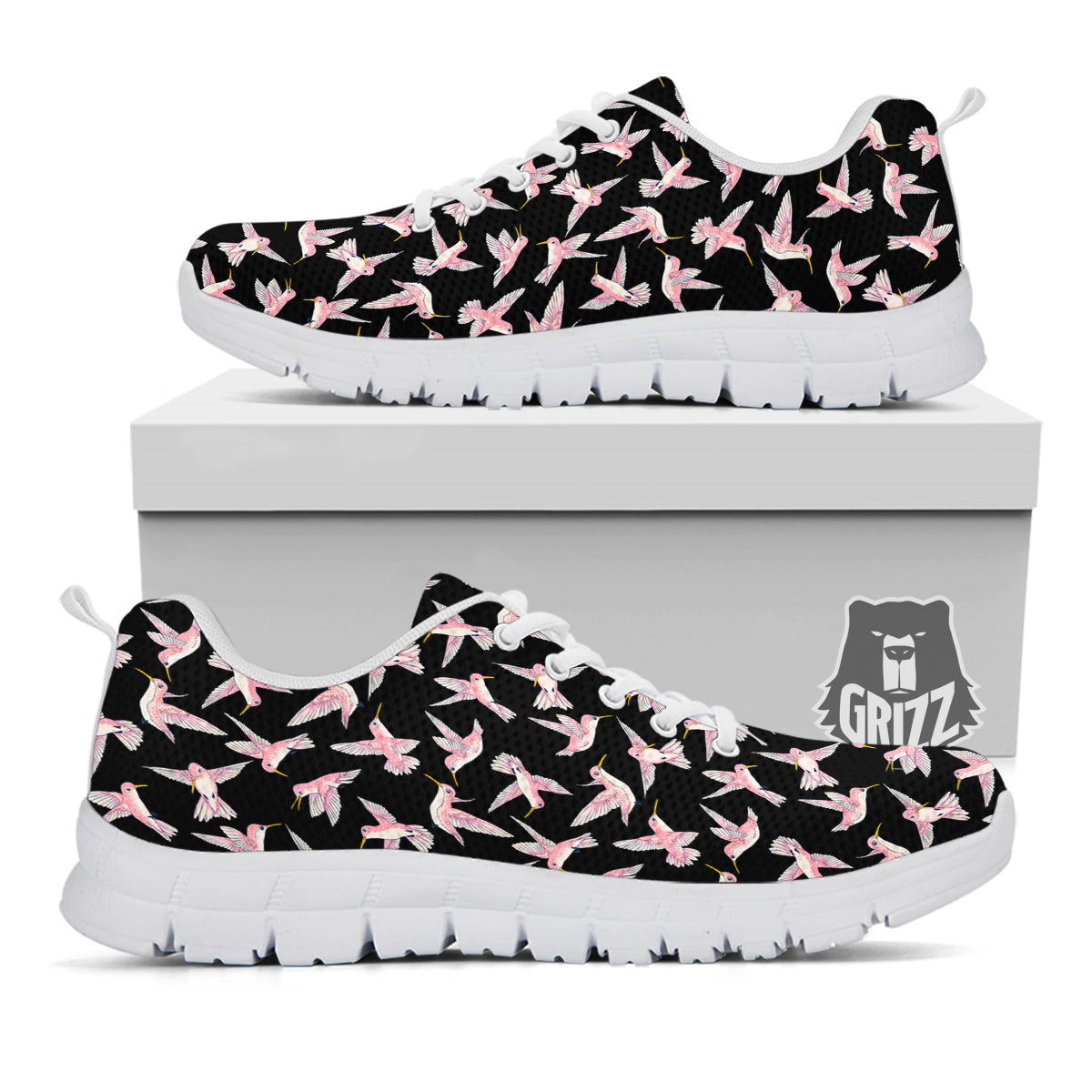 Ladybird Cute Print Pattern White Sneaker-grizzshop