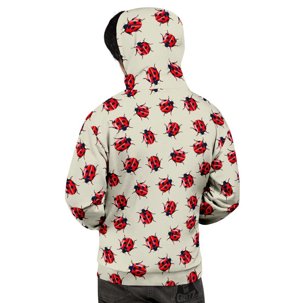 Ladybird Little Print Pattern Men's Hoodie-grizzshop