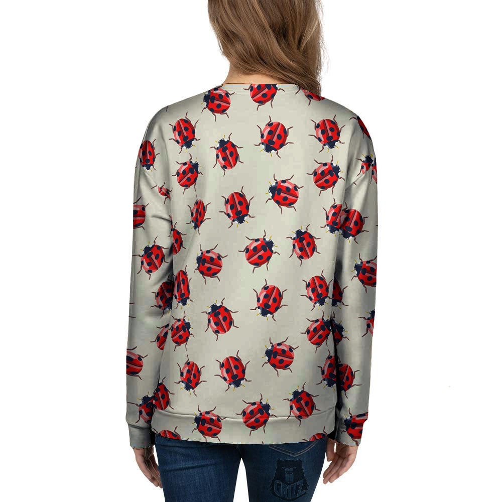 Ladybird Little Print Pattern Women's Sweatshirt-grizzshop