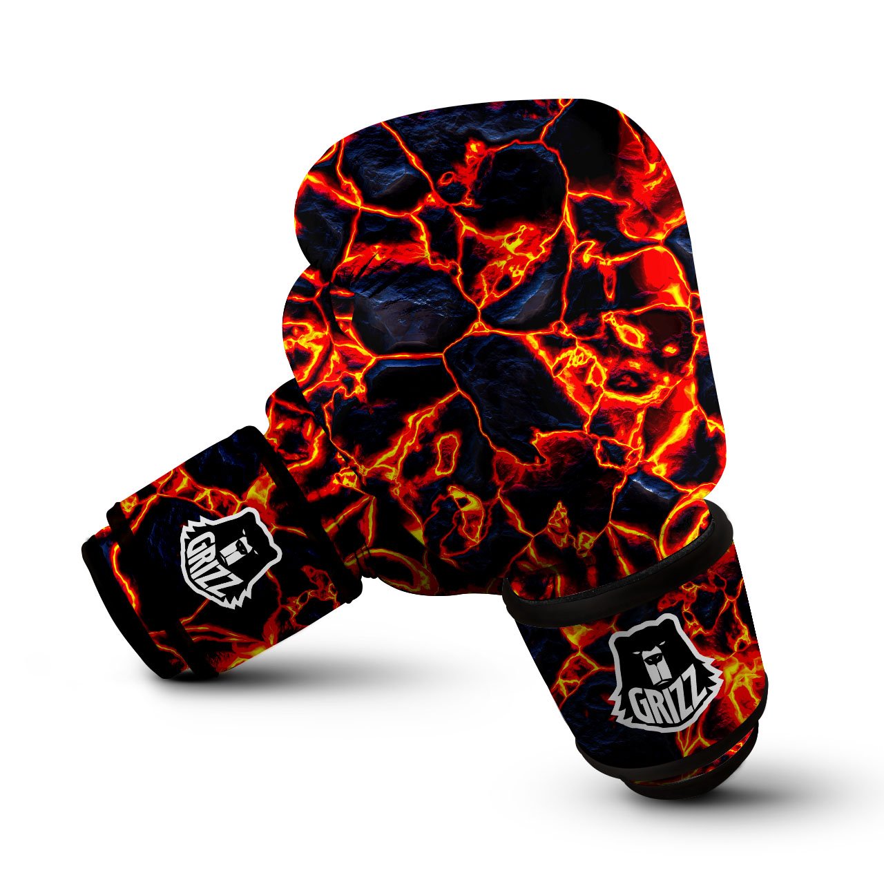 Lava Molten Print Boxing Gloves-grizzshop