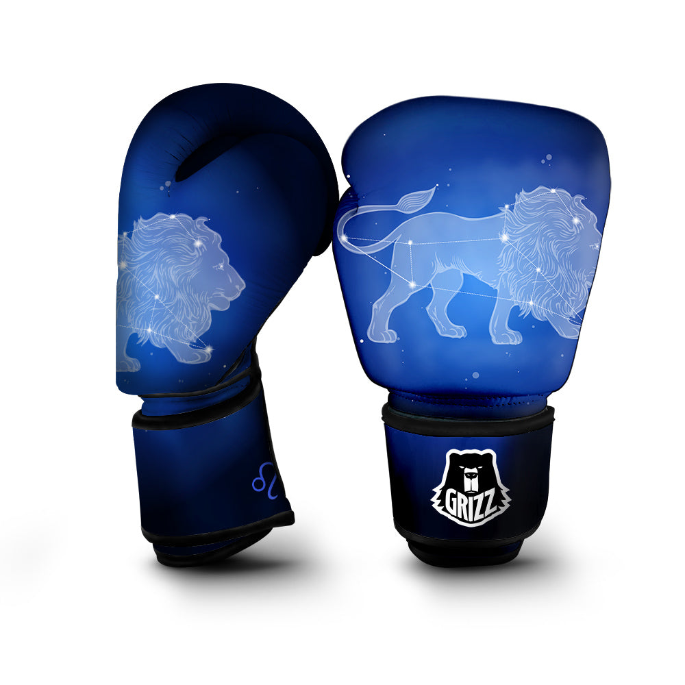 Leo Constellation Print Boxing Gloves-grizzshop