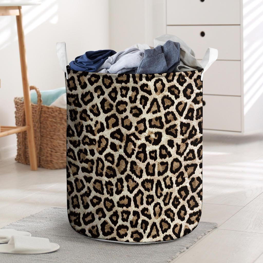 Leopard Laundry Basket-grizzshop