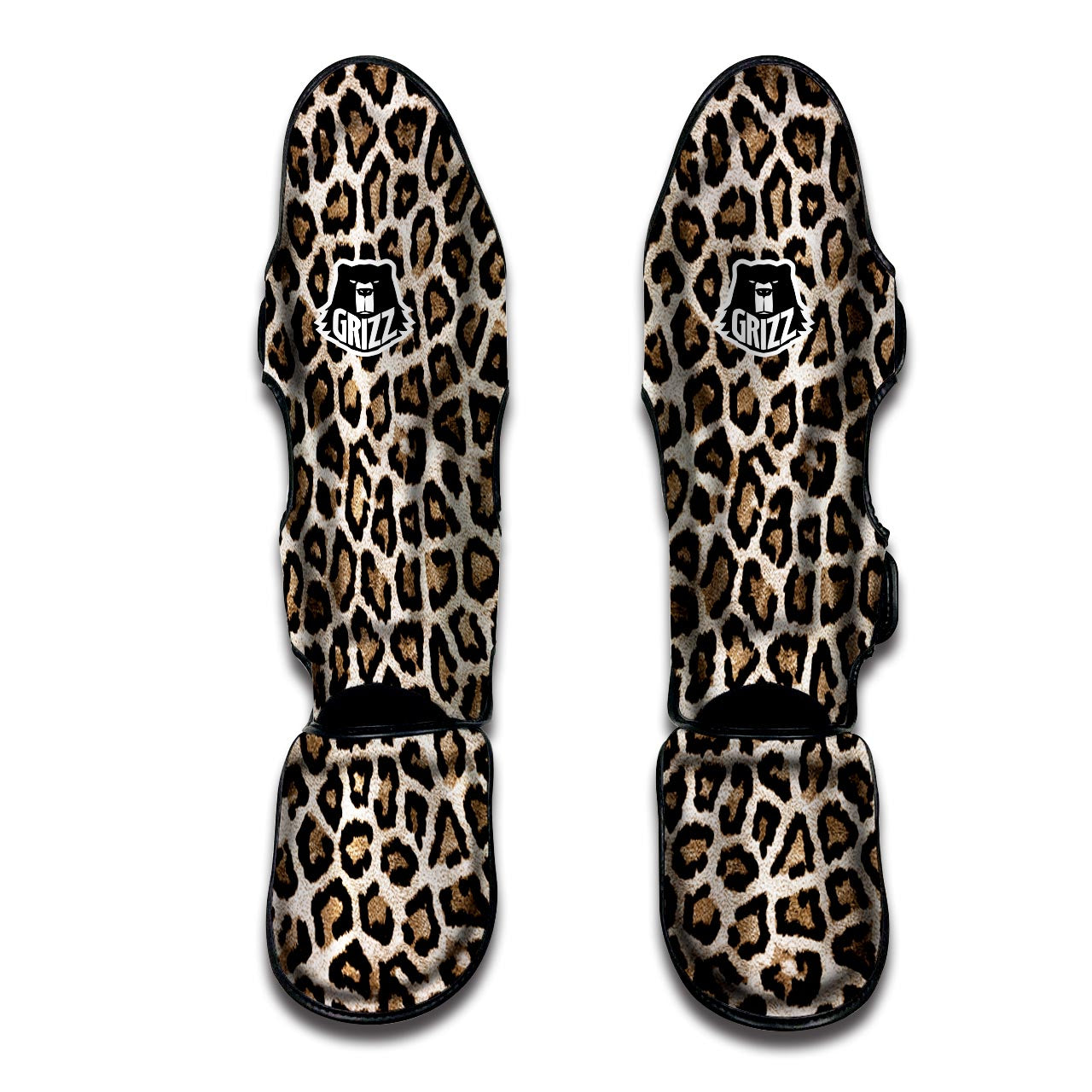 Leopard Muay Thai Shin Guard-grizzshop