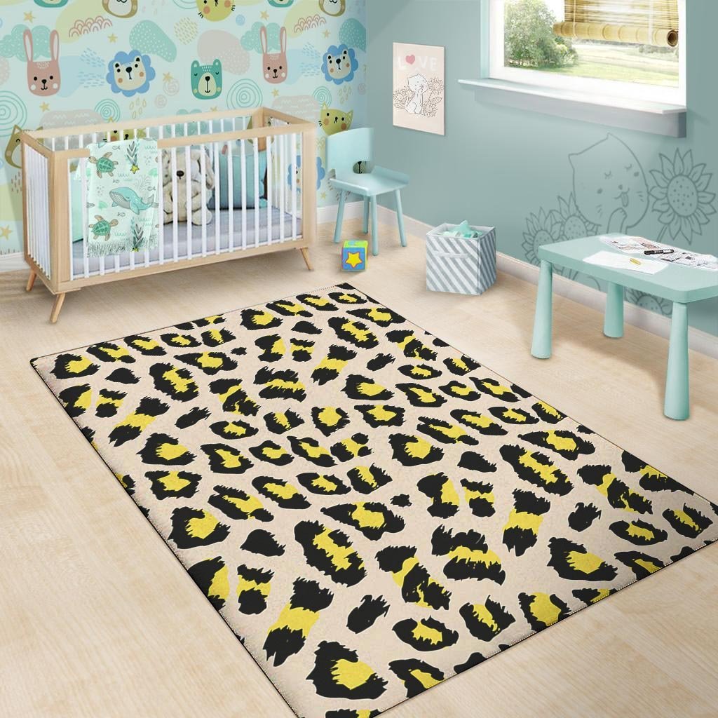 Leopard Print Floor Mat-grizzshop