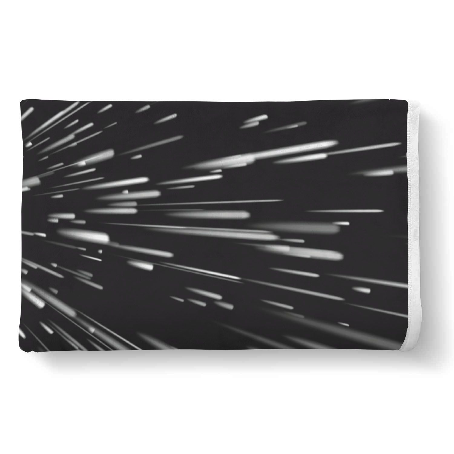 Light Speed Galaxy Space Print Throw Blanket-grizzshop