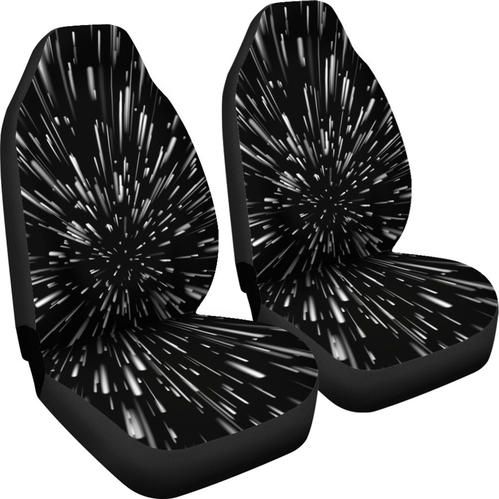 Light Speed Galaxy Space Print Universal Fit Car Seat Cover-grizzshop