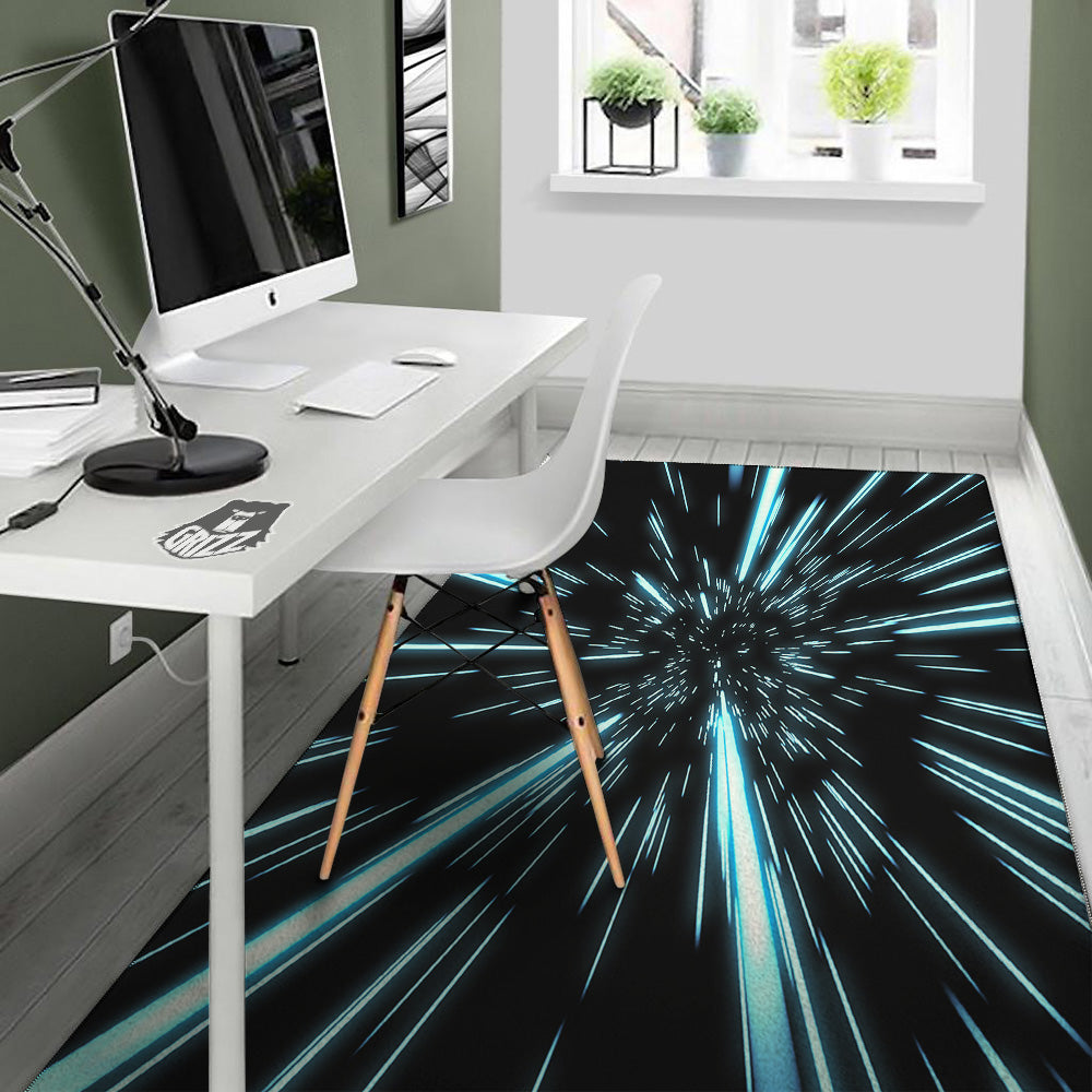 Lightspeed Blue Print Floor Mat-grizzshop