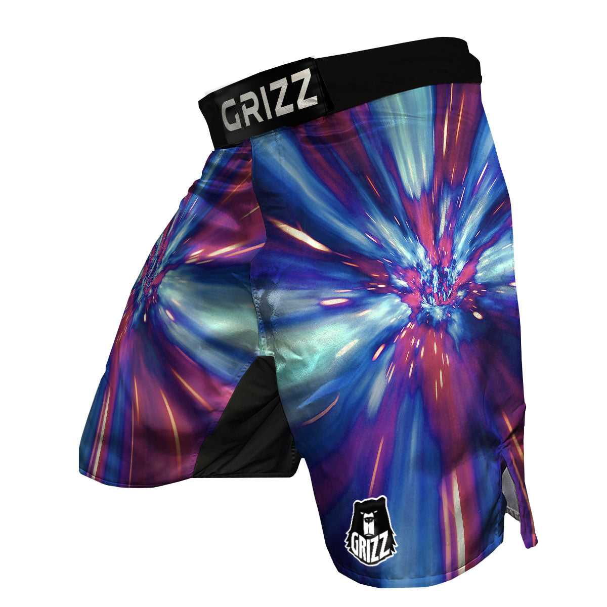Lightspeed Galaxy Print MMA Shorts-grizzshop
