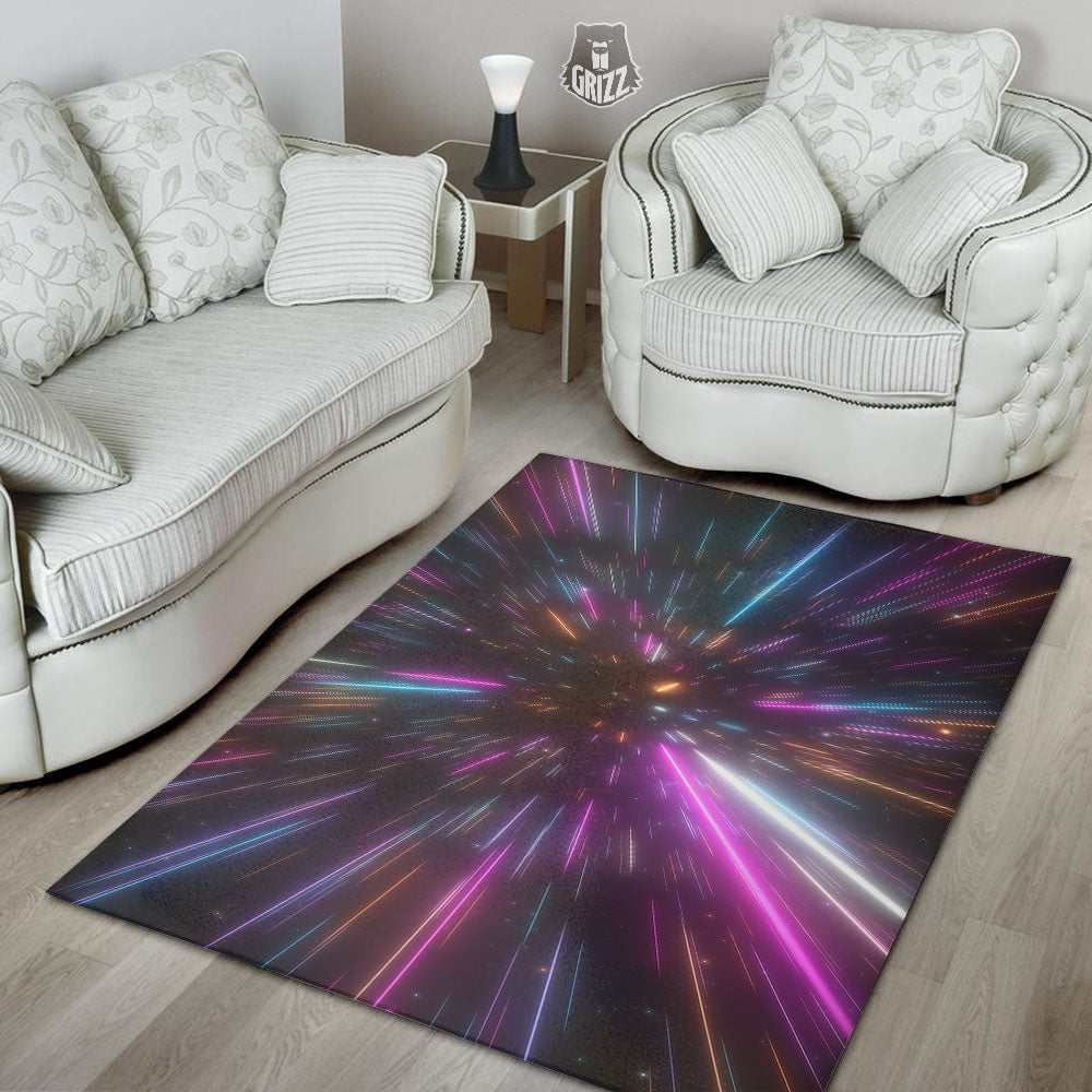 Lightspeed Hyperspace Print Floor Mat-grizzshop
