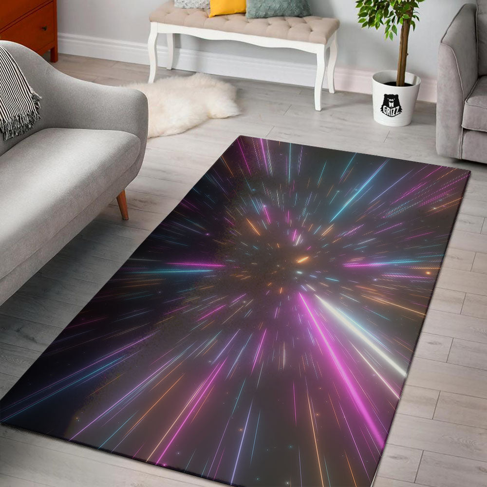 Lightspeed Hyperspace Print Floor Mat-grizzshop