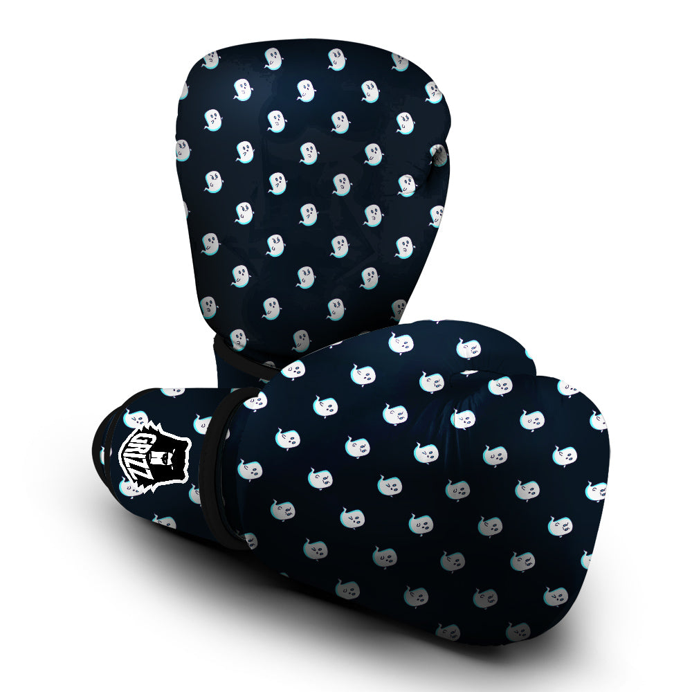 Little Ghost Cute Print Pattern Boxing Gloves-grizzshop