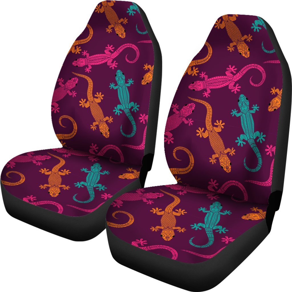 Lizard Pattern Print Universal Fit Car Seat Cover-grizzshop