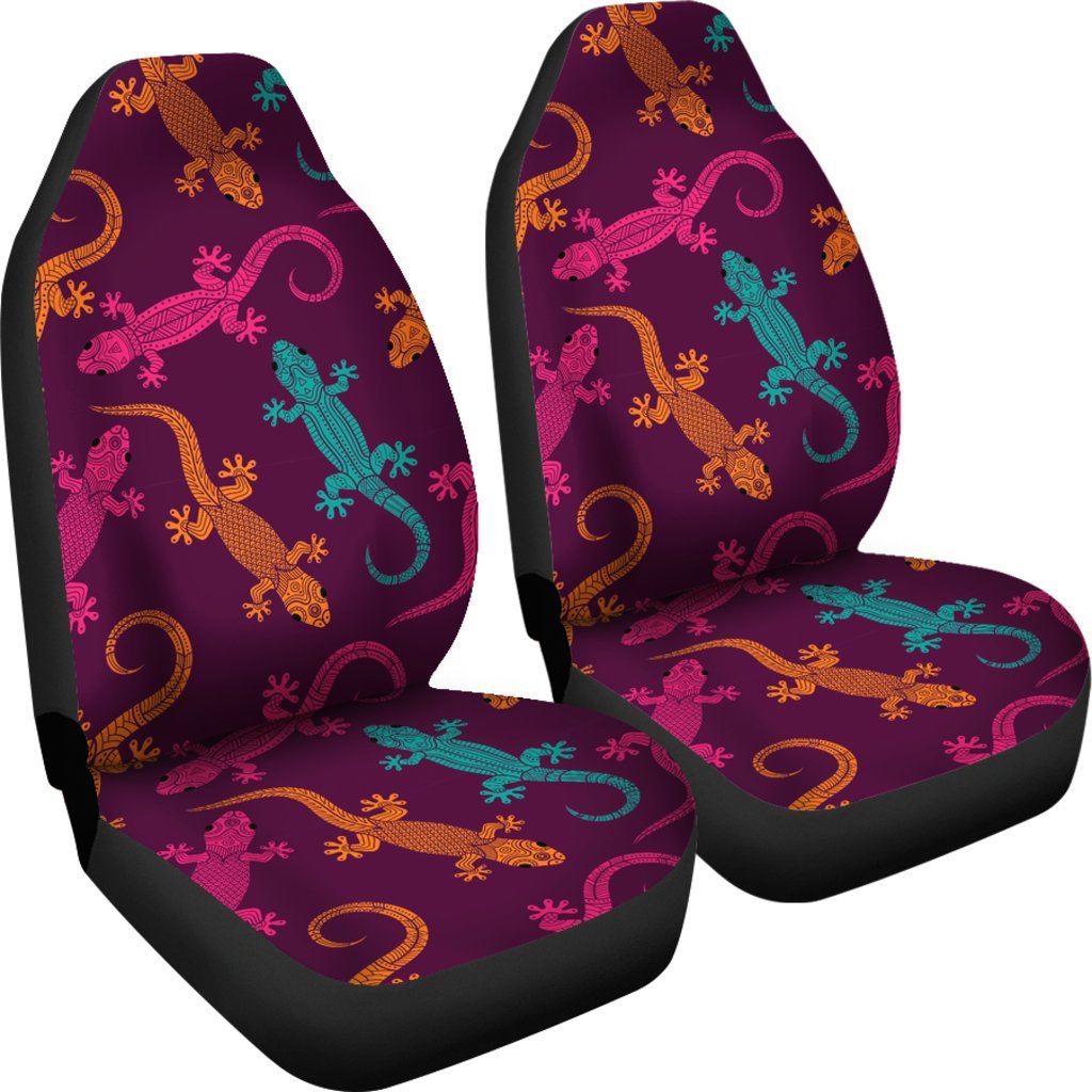 Lizard Pattern Print Universal Fit Car Seat Cover-grizzshop