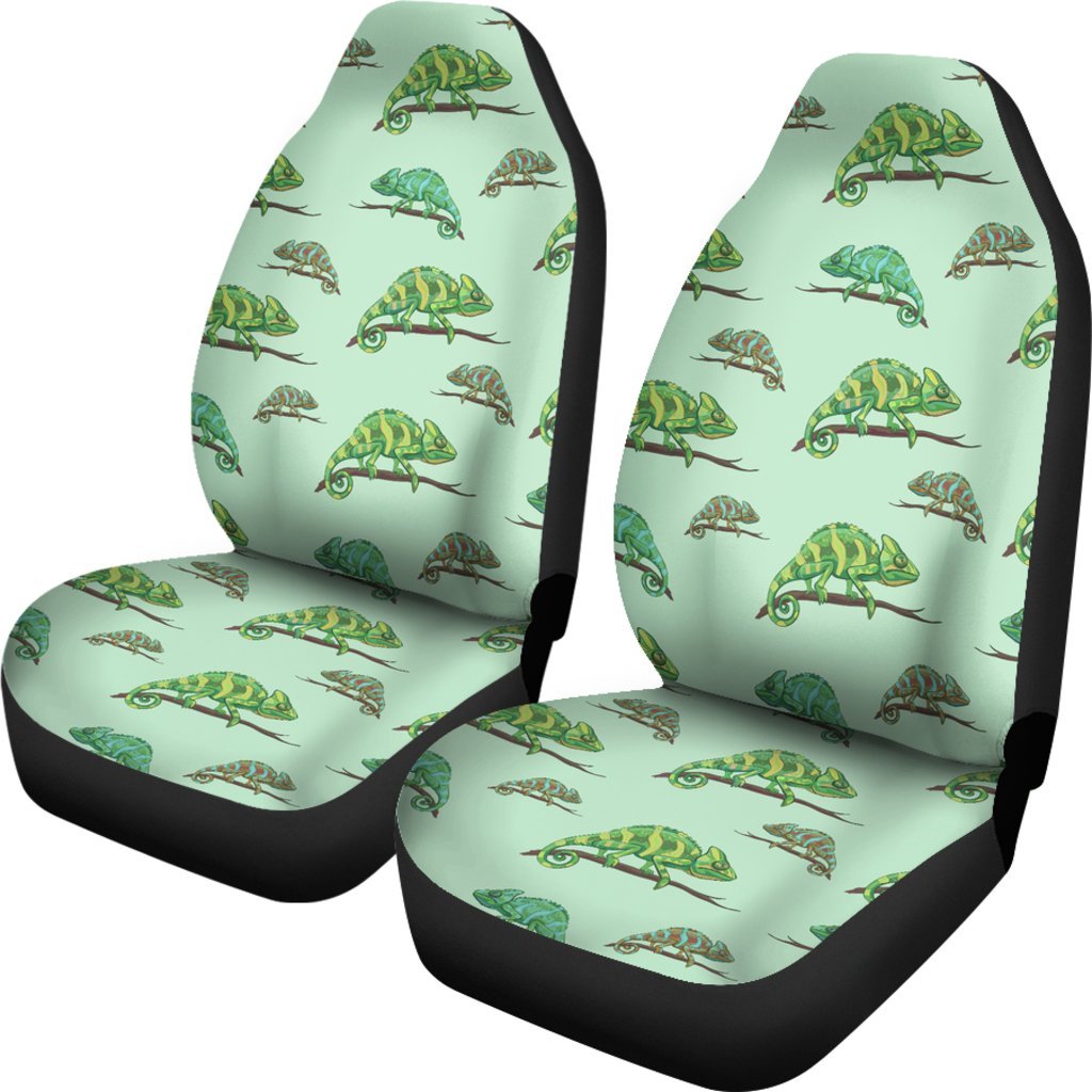 Lizard Print Pattern Universal Fit Car Seat Cover-grizzshop