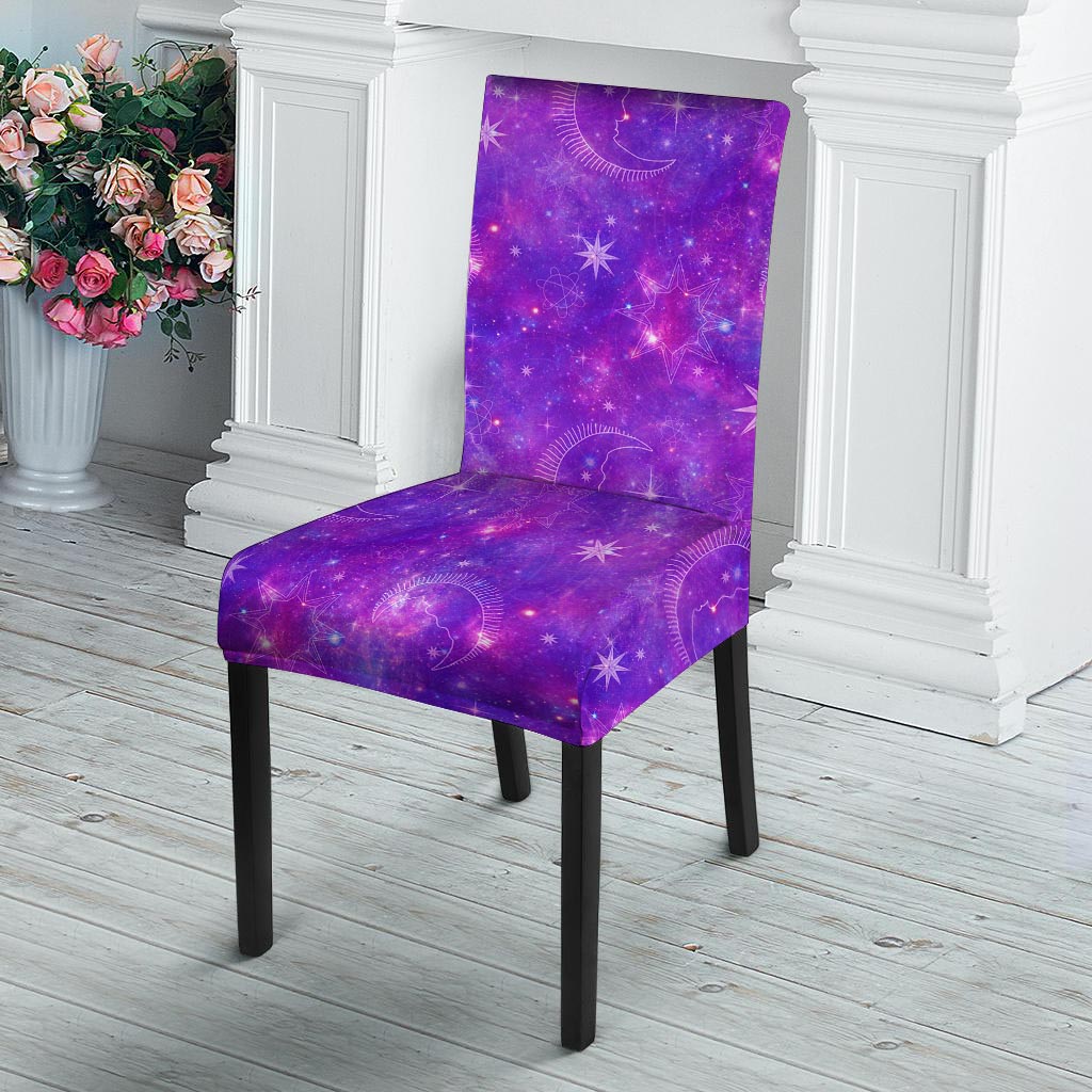 Luna Galaxy Space Chair Cover-grizzshop
