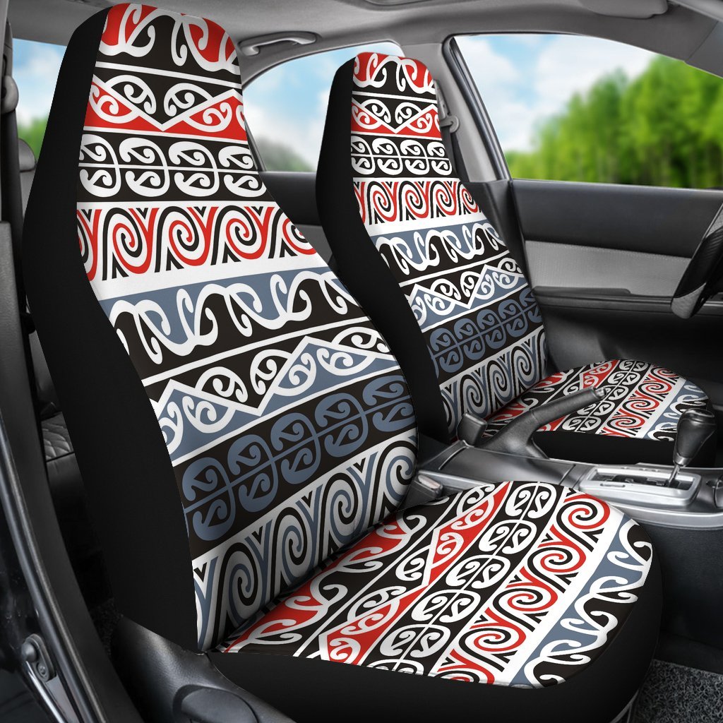 MAORI KOWHAIWHAI MIX CAR SEAT COVER UNIVERSAL FIT-grizzshop