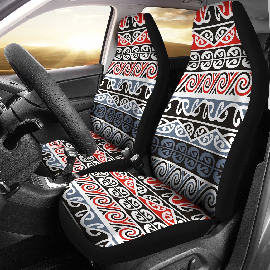 MAORI KOWHAIWHAI MIX CAR SEAT COVER UNIVERSAL FIT-grizzshop