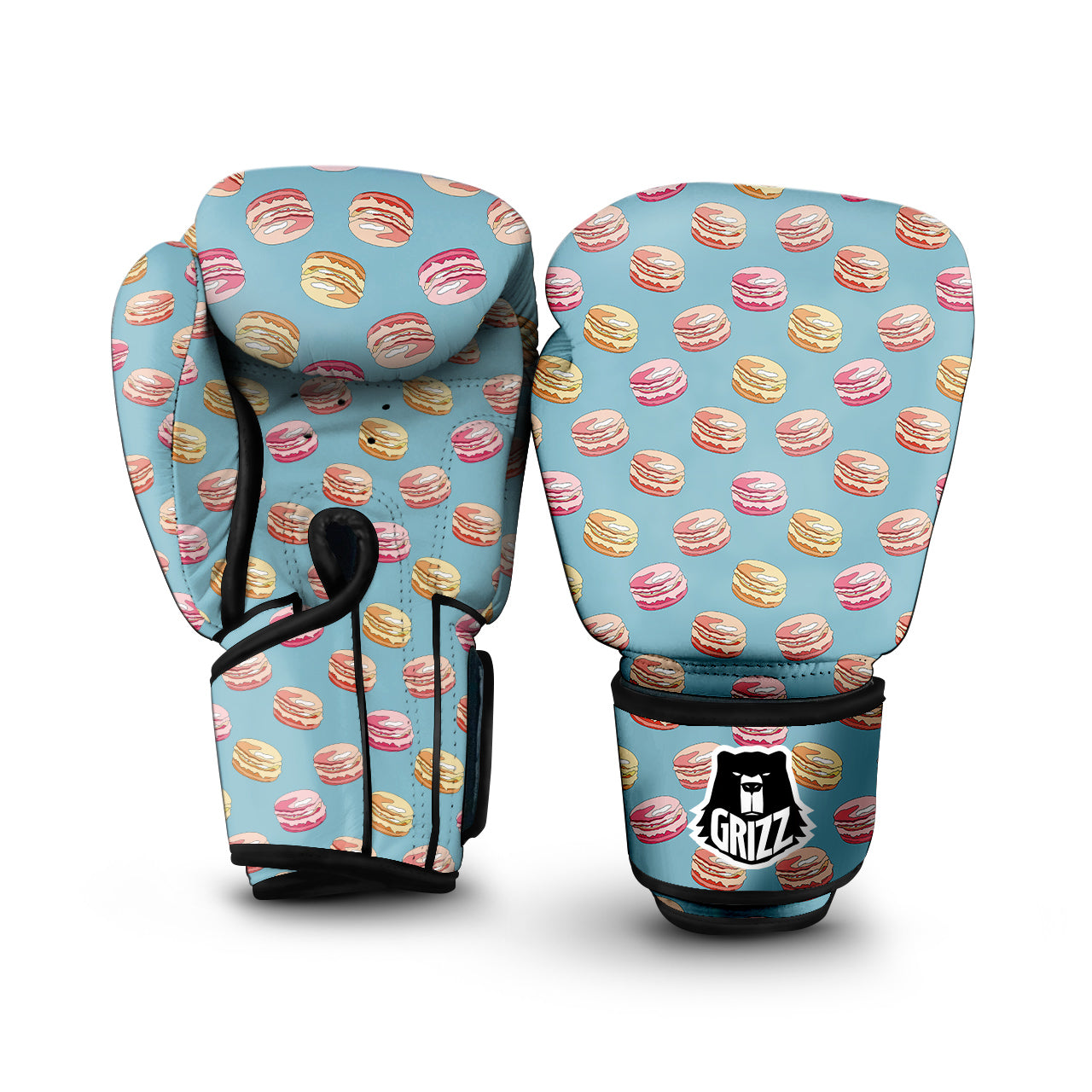 Macaron Cute Print Pattern Boxing Gloves-grizzshop
