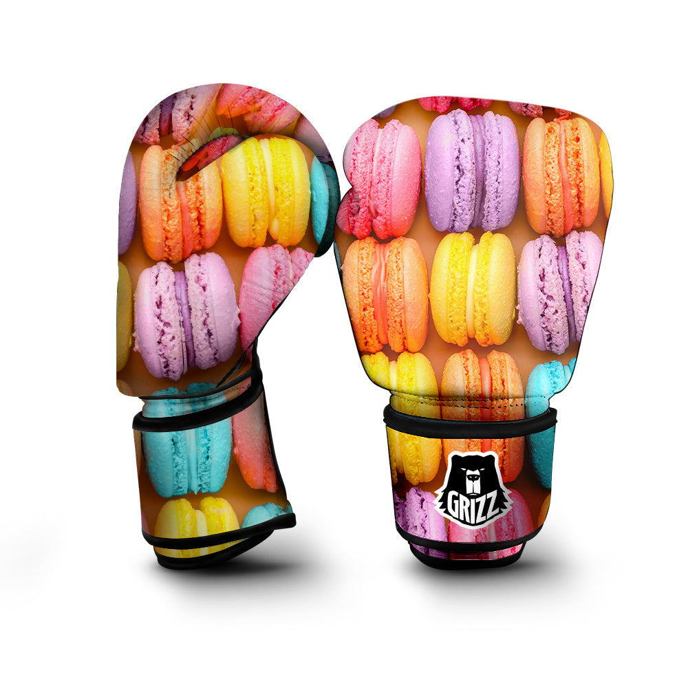 Macarons Colorful Print Boxing Gloves-grizzshop