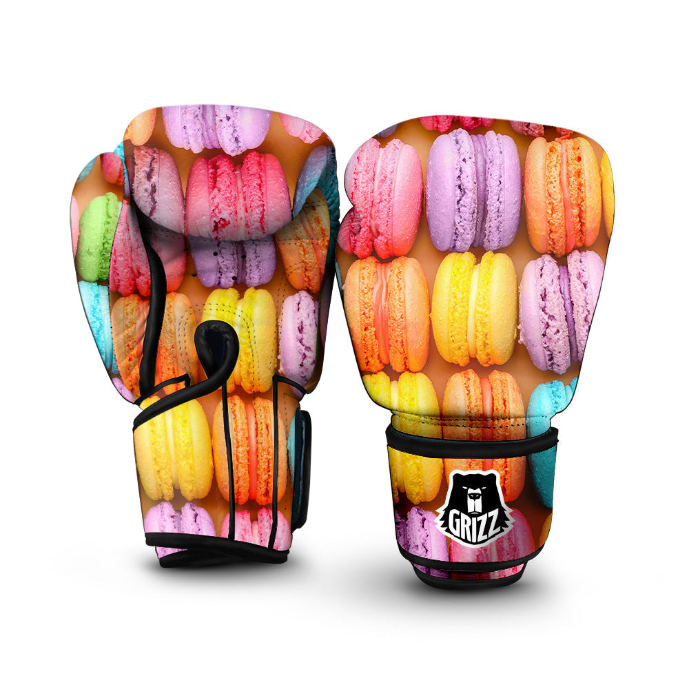 Macarons Colorful Print Boxing Gloves-grizzshop