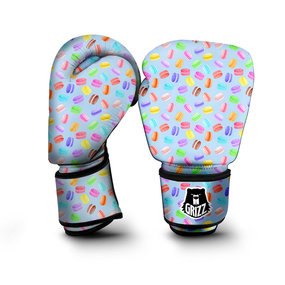 Macarons Colorful Print Pattern Boxing Gloves-grizzshop