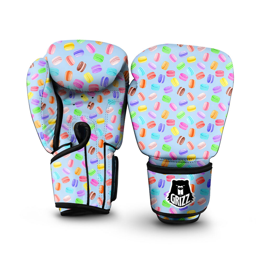 Macarons Colorful Print Pattern Boxing Gloves-grizzshop