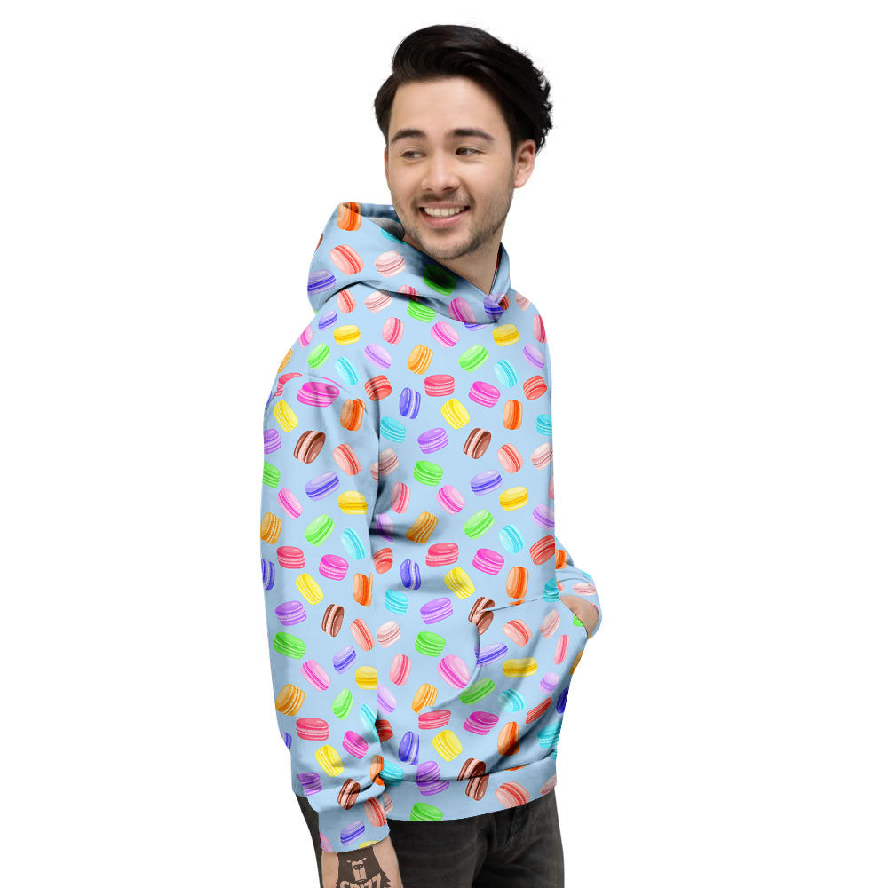 Macarons Colorful Print Pattern Men's Hoodie-grizzshop