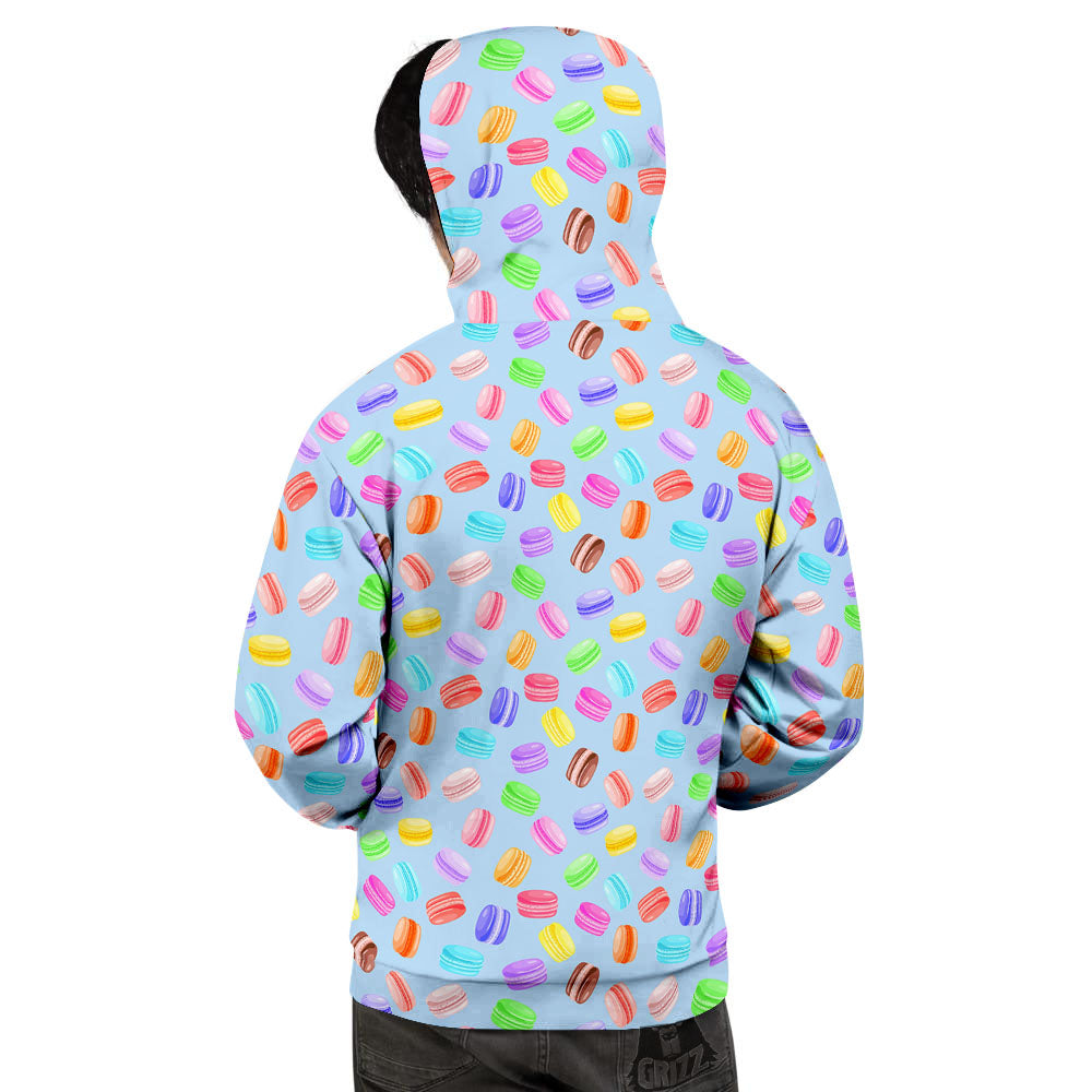 Macarons Colorful Print Pattern Men's Hoodie-grizzshop