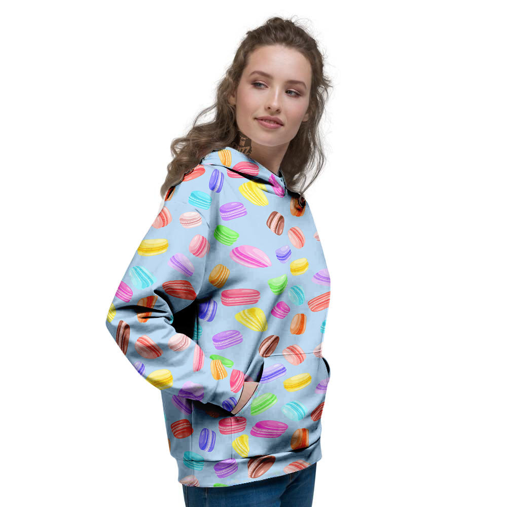 Macarons Colorful Print Pattern Women's Hoodie-grizzshop